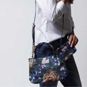 Cath Kidston Mini Tote Rose on Navy